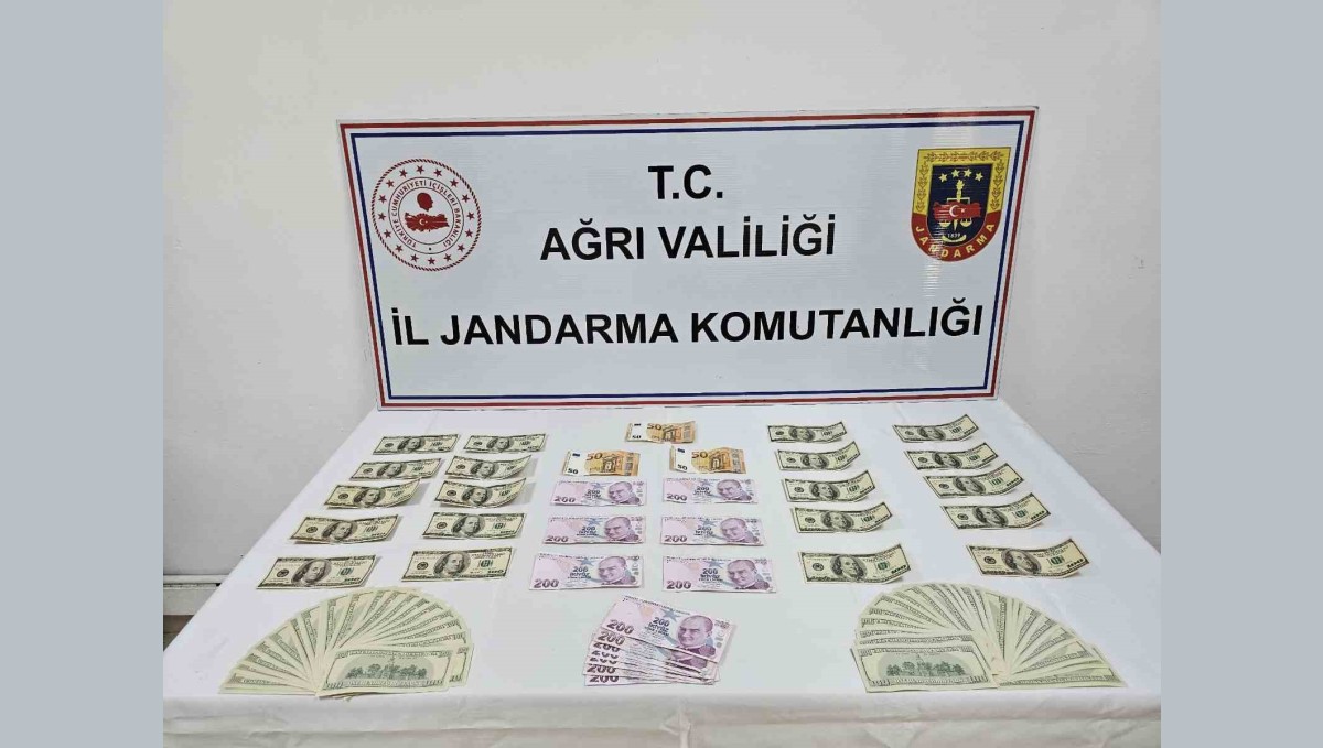 Ağrı'da sahte para operasyonu: 1 gözaltı
