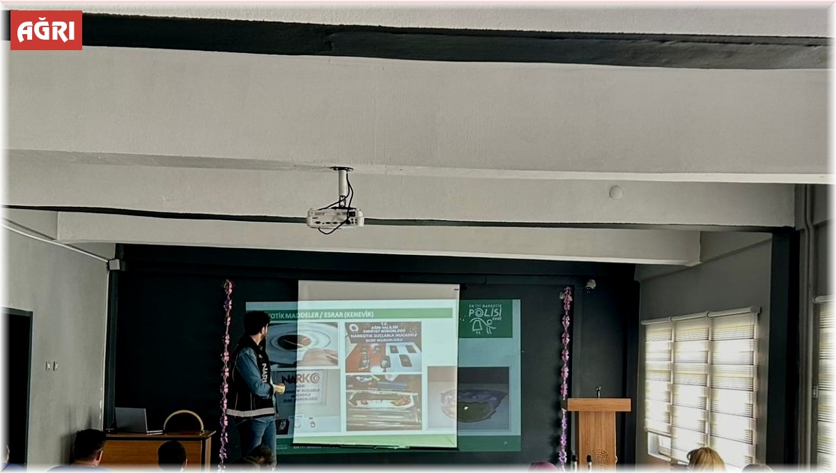 Ağrı'da siber suçlar ve uyuşturucuyla mücadele eğitimi