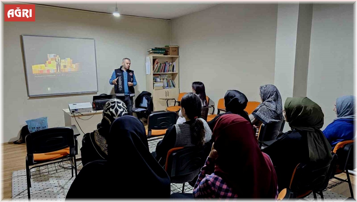 Ağrı'da siber suçlarla mücadele ve narkotik bilinçlendirme etkinlikleri gerçekleştirildi