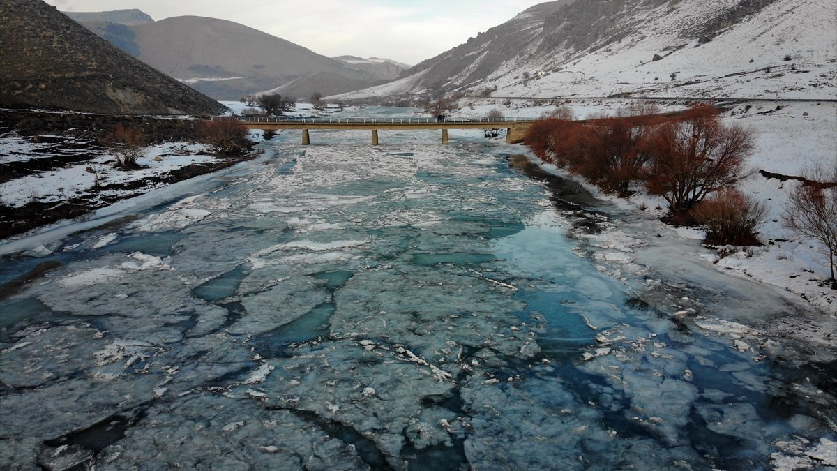 Ağrı'da soğuk hava