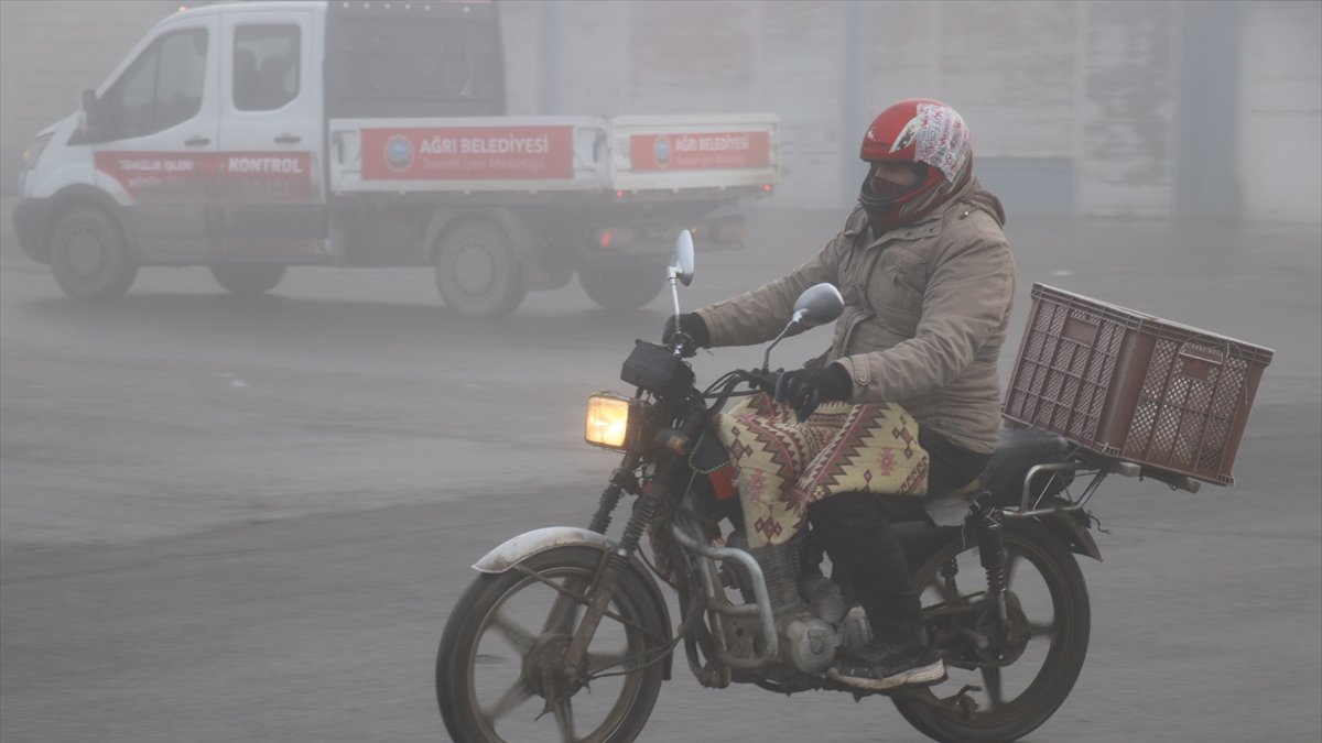Ağrı'da soğuk hava