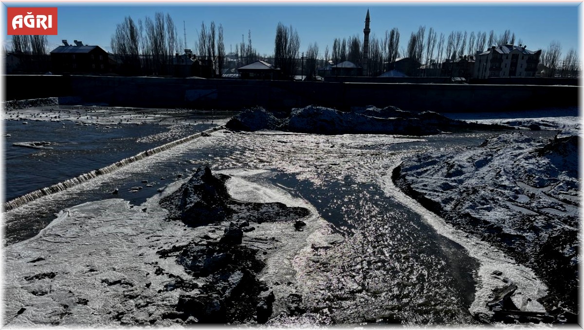 Ağrı'da soğuklar etkisini göstermeye devam ediyor