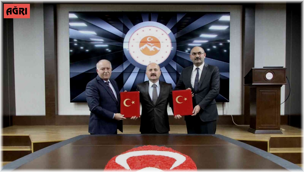 Ağrı'da sosyal denge tazminatı sözleşmesi imzalandı