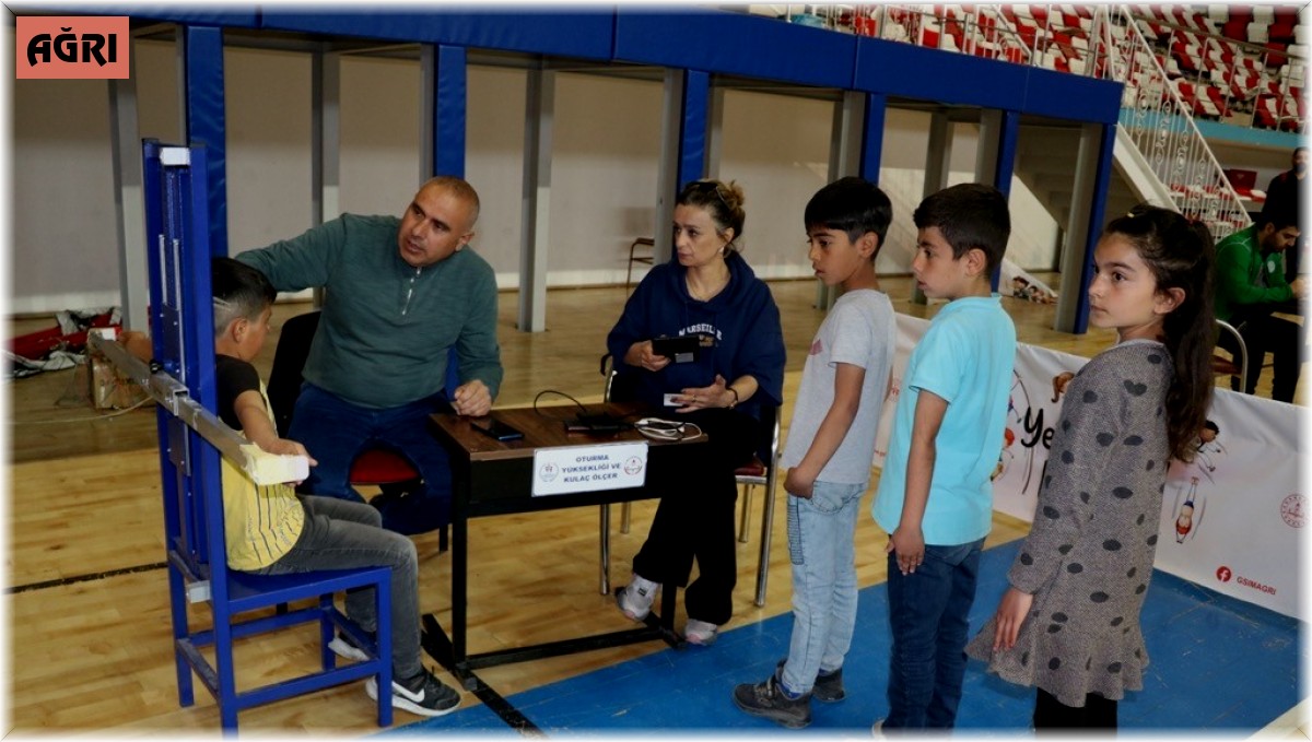 Ağrı'da "Sportif Yetenek Taraması" devam ediyor