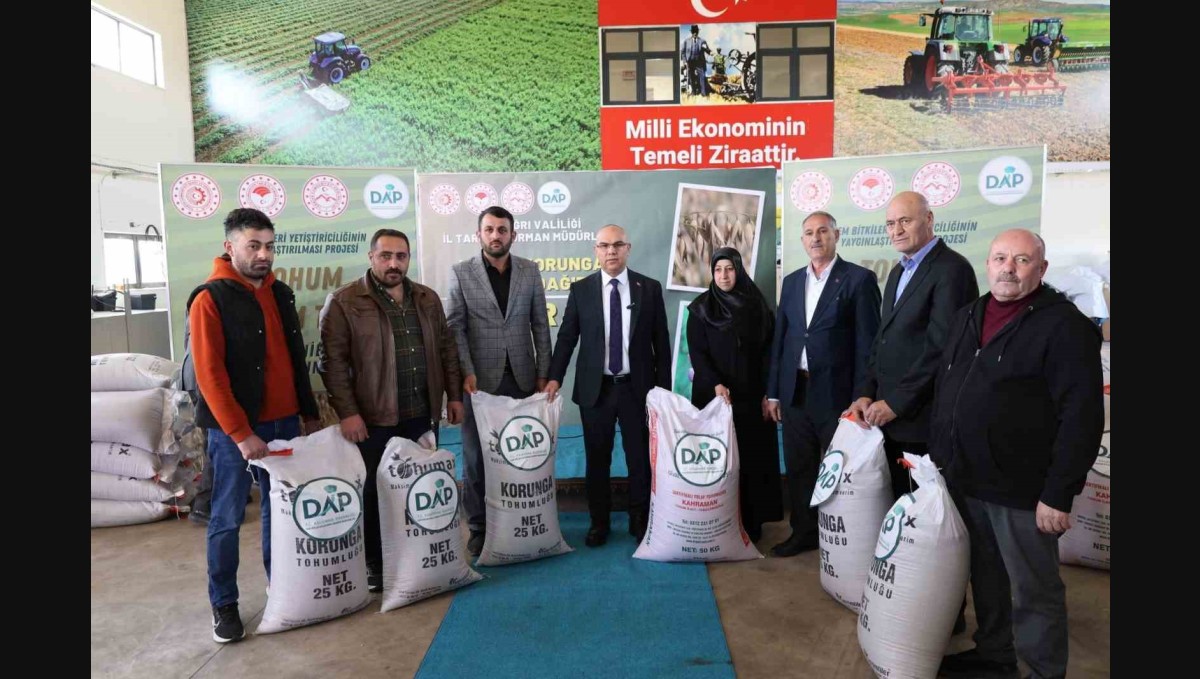 Ağrı'da tarım ve hayvancılığa 120 tonluk güç