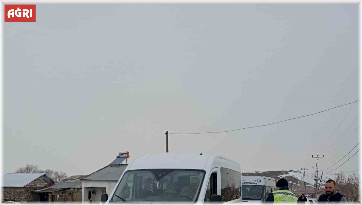 Ağrı'da taşımalı eğitim servis araçları denetlendi