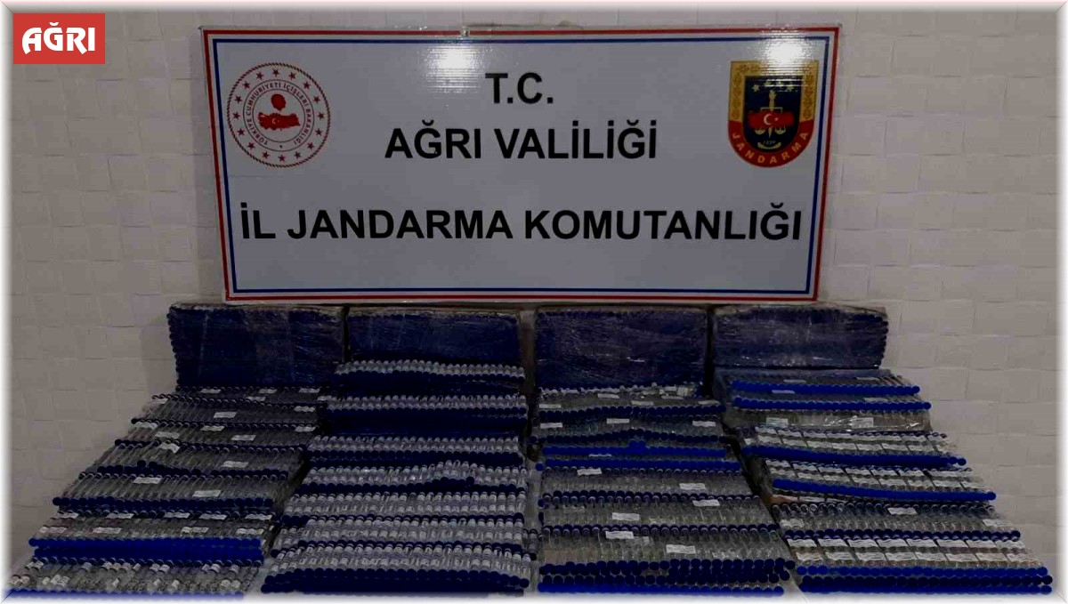 Ağrı'da tıbbi ilaç kaçakçılarına 27 milyonluk darbe