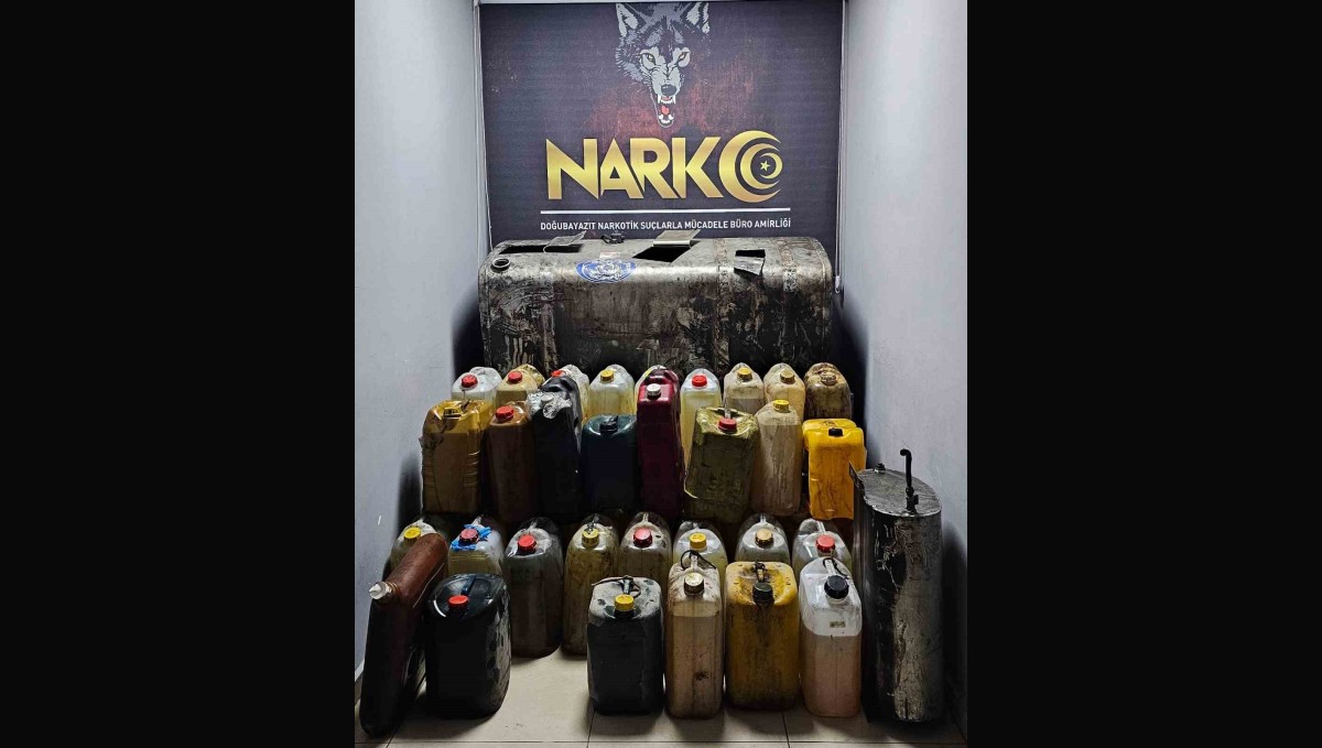 Ağrı'da tırlarda 761 kilo metamfetamin ele geçirildi