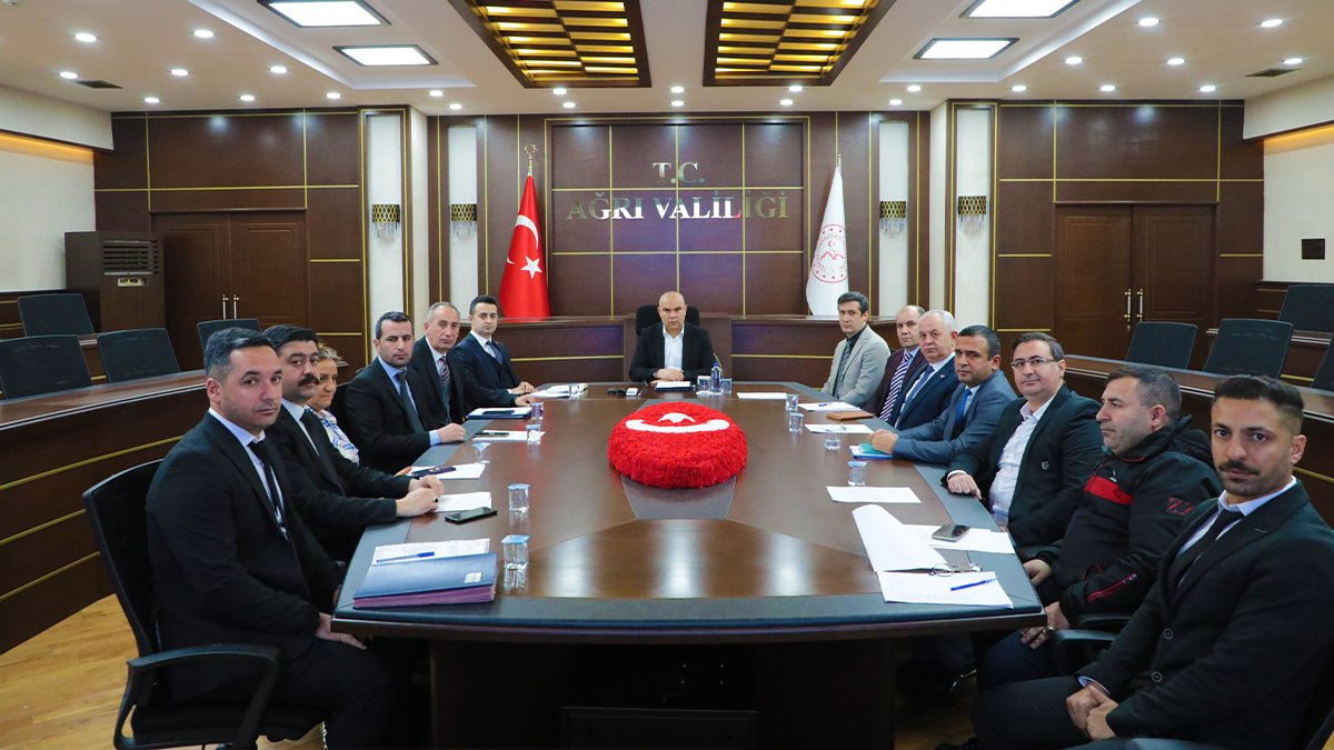 Ağrı'da Toprak Koruma Kurulu Komisyon Toplantısı" düzenlendi