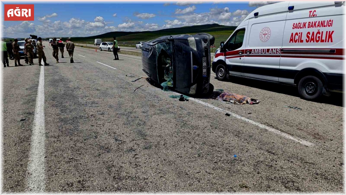 Ağrı'da trafik kazası; 1 çocuk öldü, 6 kişi yaralandı