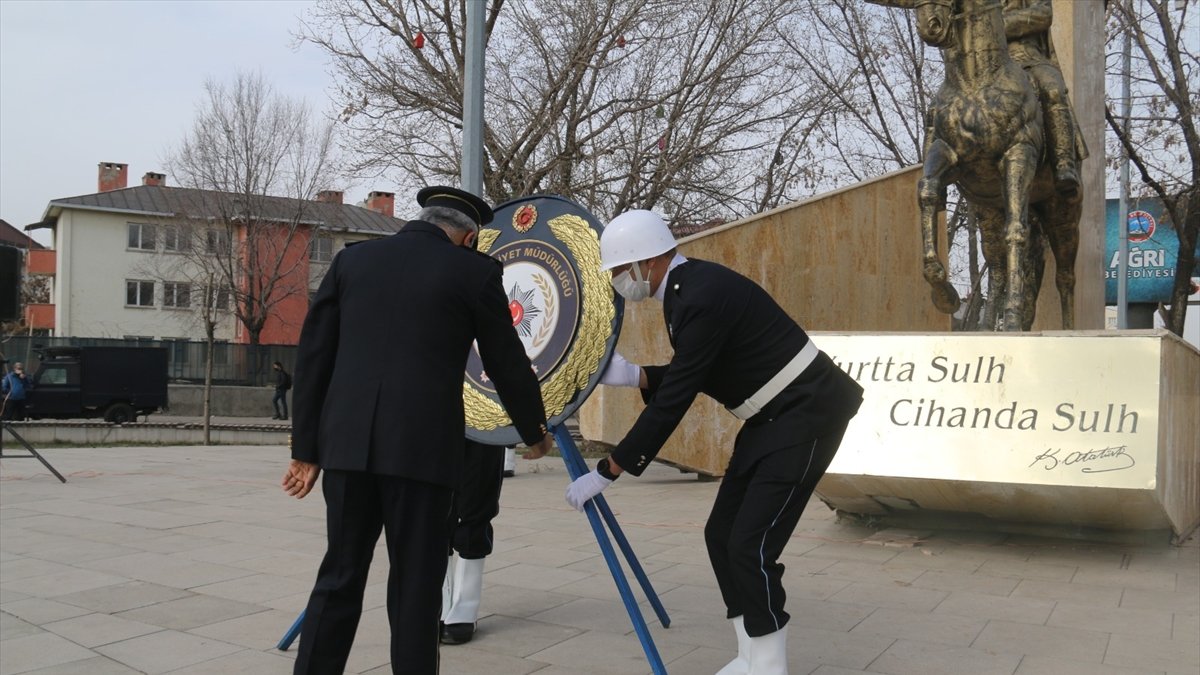 Ağrı'da Türk Polis Teşkilatının 176. kuruluş yıl dönümü etkinliklerle kutlanıyor