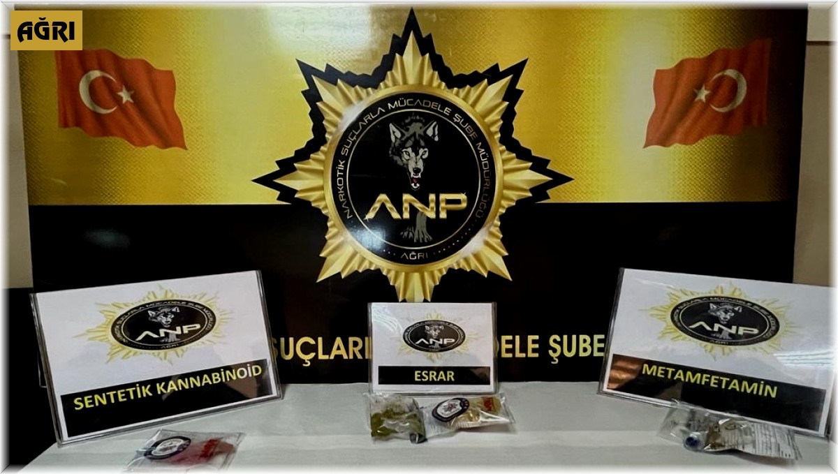 Ağrı'da uyuşturucu operasyonu: 6 kişi tutuklandı