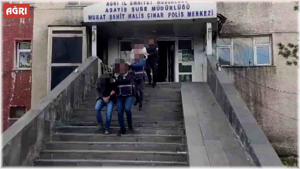 Ağrı'da yakalama kararı bulunan 18 şahıs gözaltına alındı