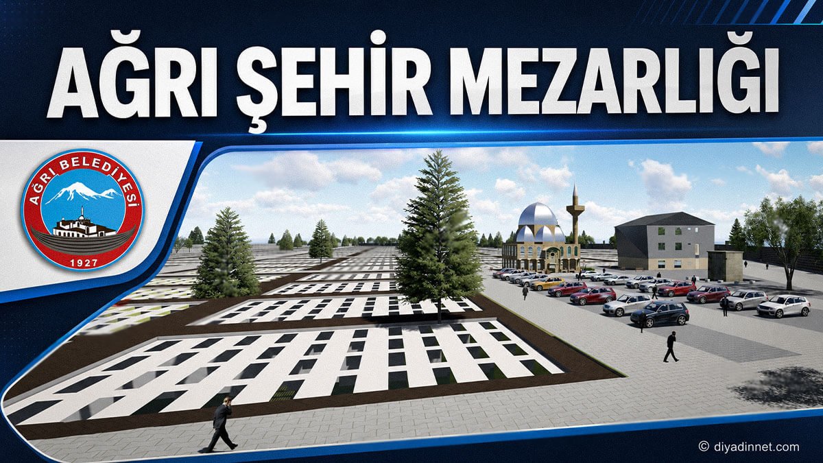 "Ağrı'da Yeni Şehir Mezarlığı" ihalesi gerçekleştirildi