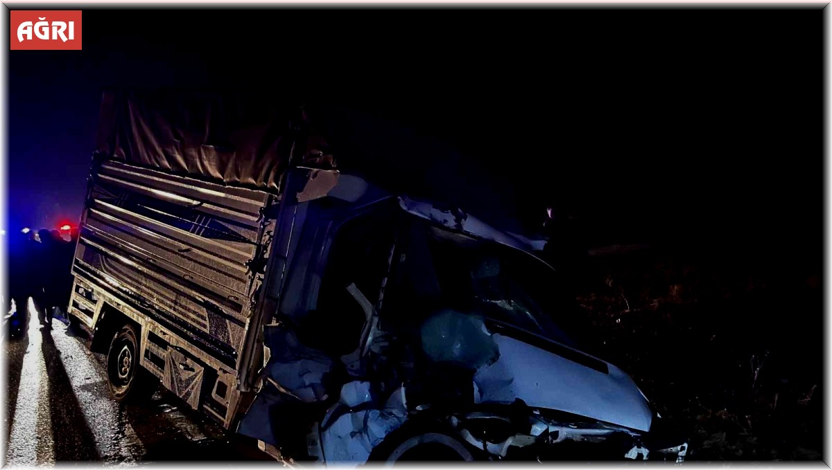 Ağrı'da zincirleme kaza: 3 yaralı