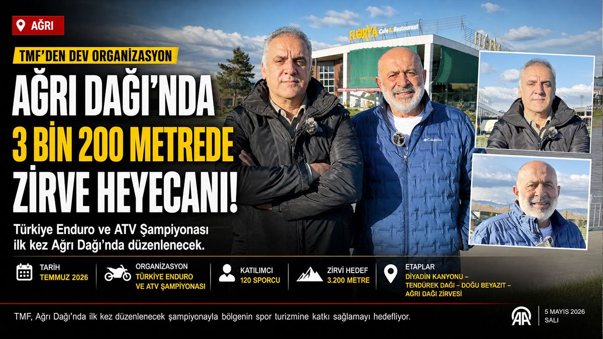 Ağrı Dağı'nda İlk Kez Enduro ve ATV Yarışı: Sporcular Zorlu Parkura Çıkacak