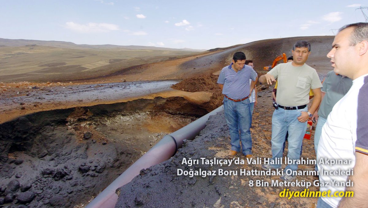 Ağrı'daki Patlamanın Bilançosu Ağır: 8 Bin Metreküp Doğalgaz Heba Oldu