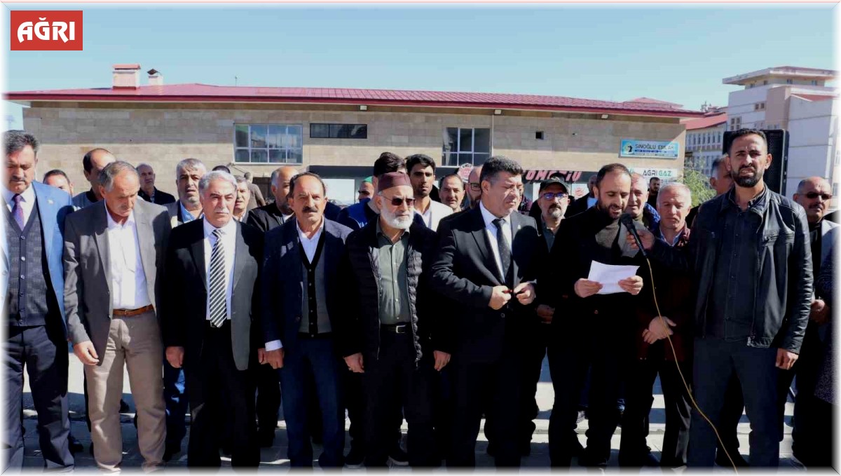 Ağrı'dan İsrail saldırılarına kınama