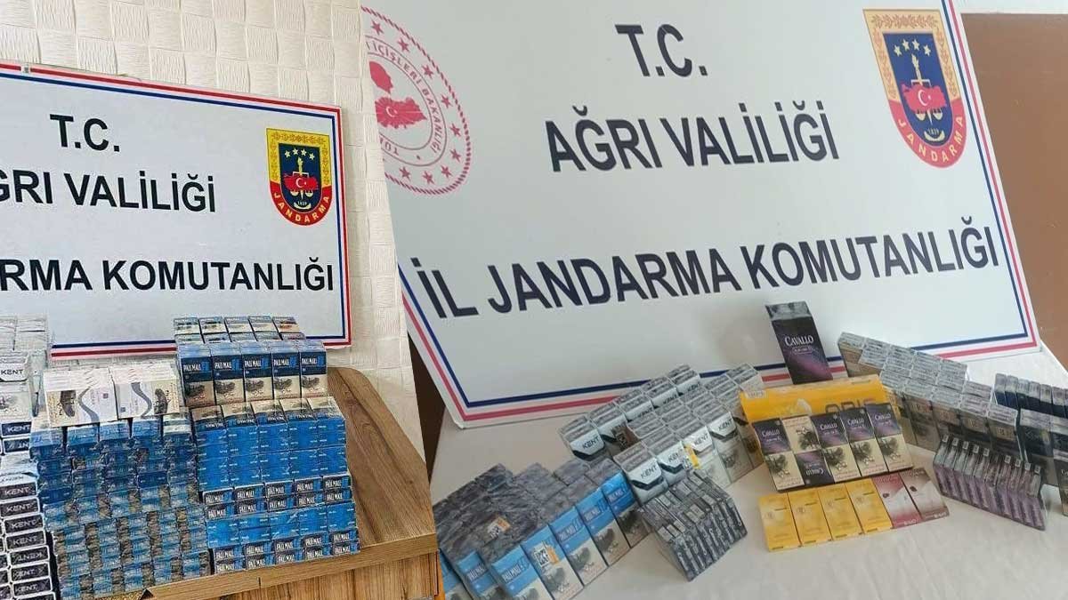 Ağrı Doğubayazıt'ta Kaçak Sigara Operasyonu: 4 Şüpheli Adliyeye Sevk Edildi