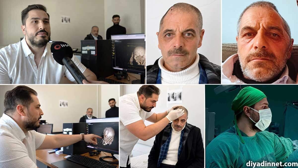 Ağrı Eğitim ve Araştırma Hastanesi'nde ilk kez sentetik kafa