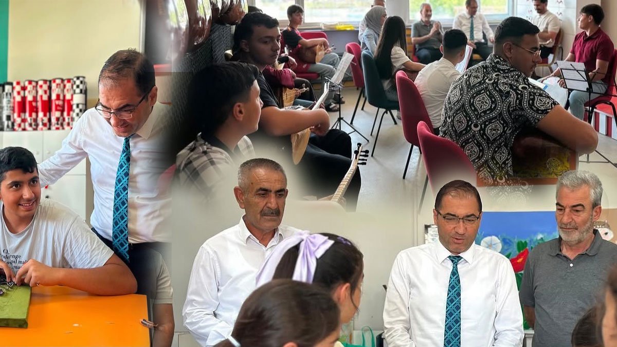 Ağrı Eleşkirt'te GSB Gençlik Yaz Kulübü'ne yoğun ilgi: Gençler atölyelerde buluştu