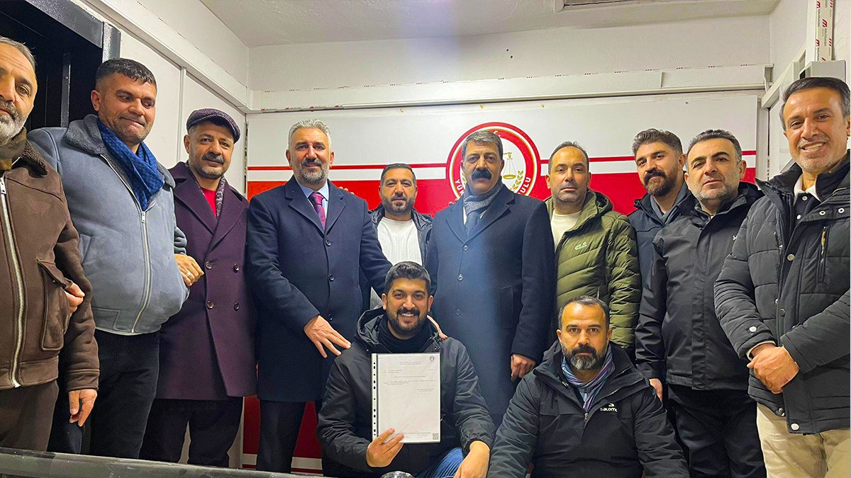 Ağrı ESOB’da yeni dönem: Arif Yıldıray Hatunoğlu mazbatasını aldı