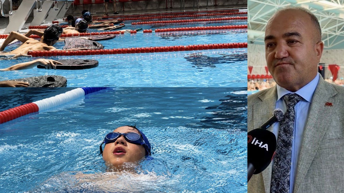 Ağrı Gençlik ve Spor İl Müdürlüğünden 4 bin 800 çocuğa ücretsiz yüzme eğitimi