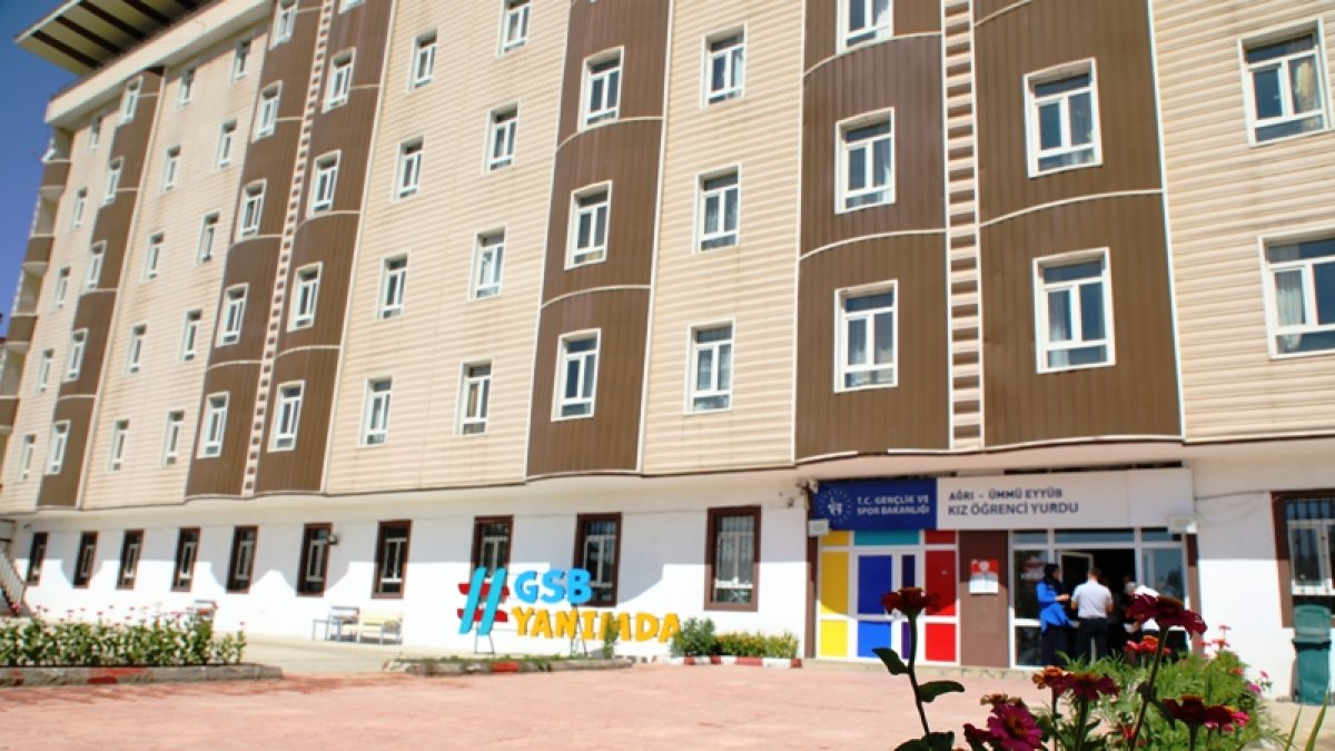 Ağrı GSB Yurtları Öğrenciler İçin Hazır Hale Getiriliyor
