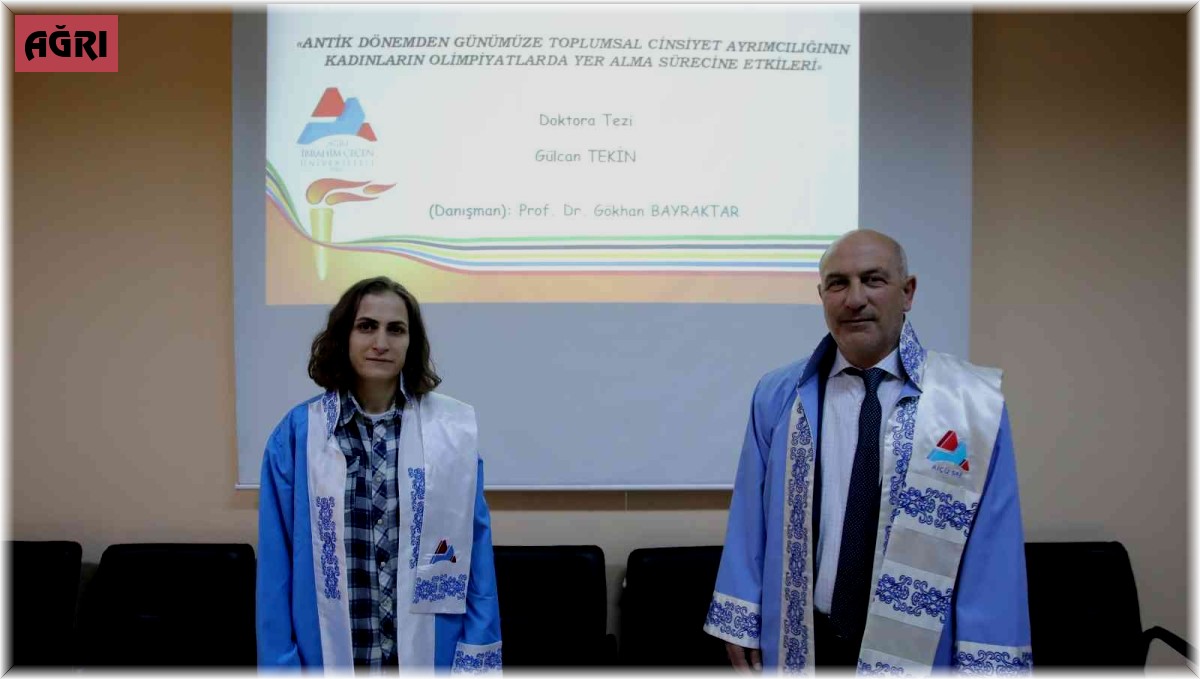 Ağrı İbrahim Çeçen Üniversitesi'nde ilk doktora