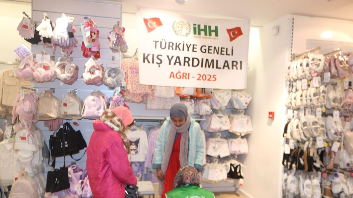 Ağrı İHH Ramazan Ayında 14 Bin 397 Kişiye Yardım Ulaştırdı