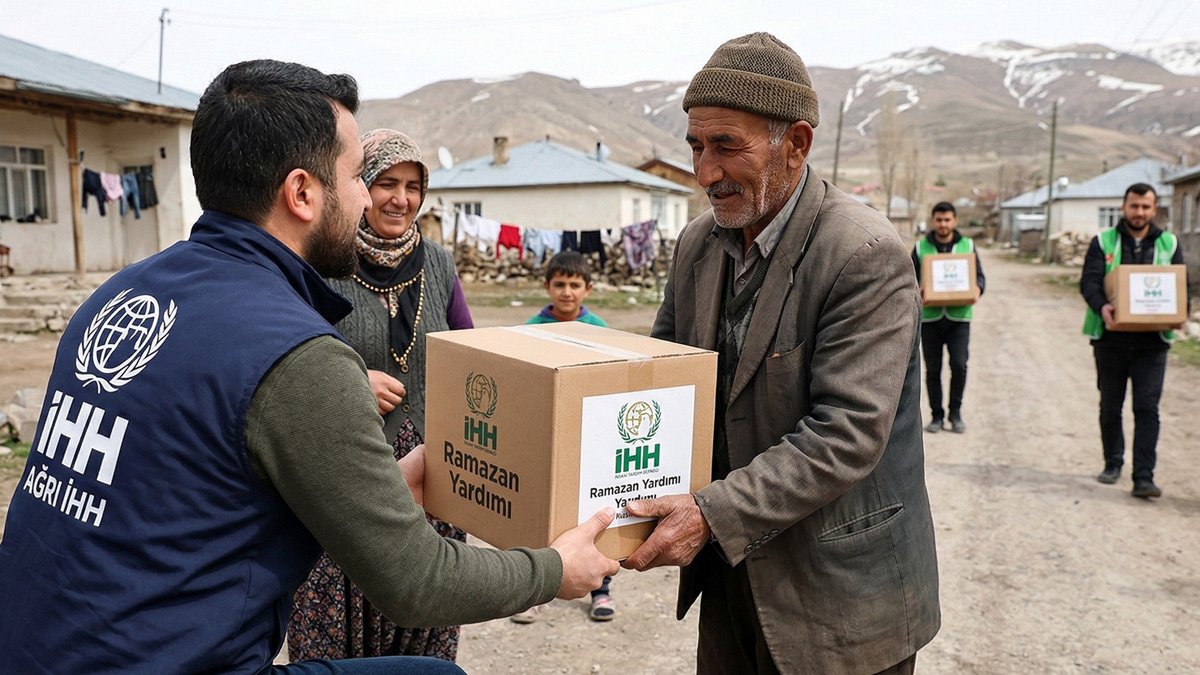 Ağrı İHH’dan Ramazanda 10 Bin 328 Kişiye 10 Milyon Lirayı Aşan Destek