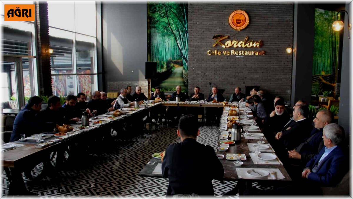 Ağrı İl Milli Eğitim Müdürü Kökrek, ASTOP üyeleri ile bir araya geldi