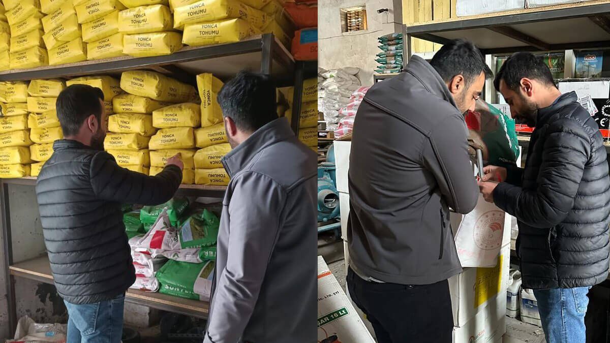 Ağrı İl Tarım ve Orman Müdürlüğü, Tohum Bayilerinde Denetimleri Sürdürüyor