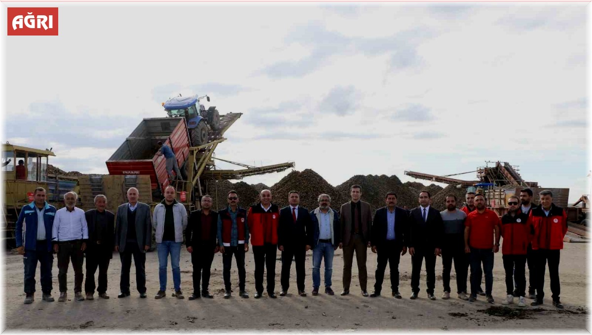 Ağrı İl Tarım ve Orman Müdürü'nden Şeker Fabrikası'na ziyaret