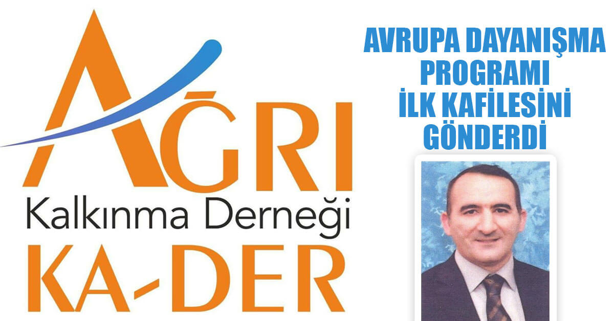 Ağrı Kalkınma Derneği (KA-DER), Avrupa Dayanışma Programı kapsamında ilk kafileyi Portekiz’e gönderdi