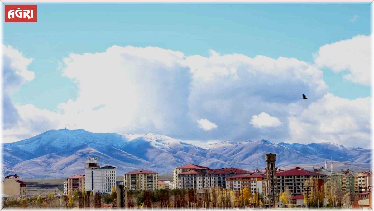 Ağrı kar yağışı etkili oldu