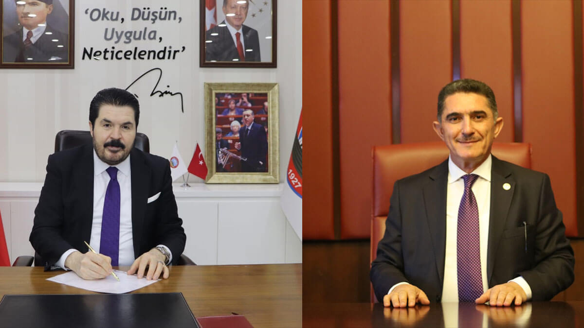 Ağrı Milletvekili Çelebi ve Belediye Başkanı Sayan AA'nın 100. kuruluş yıl dönümünü kutladı