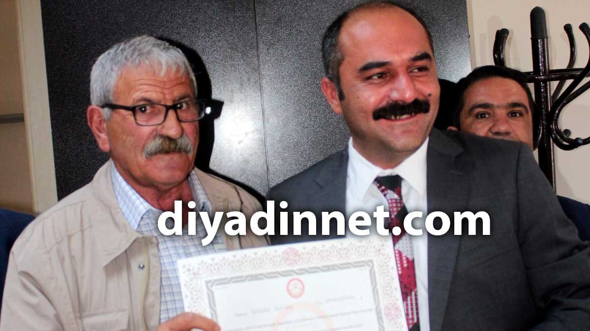 Ağrı Milletvekilleri "Berdan Öztürk, Dirayet Taşdemir ve Mehmet Emin İlhan" Mazbatalarını Aldı