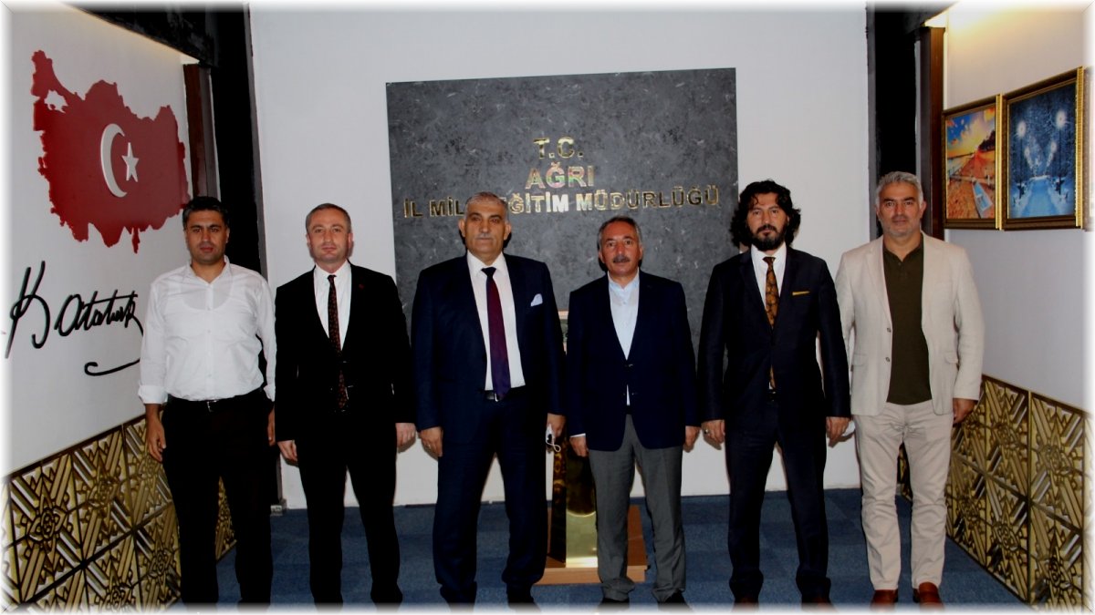 Ağrı Milli Eğitim Müdürü Kökrek’e ziyaretler