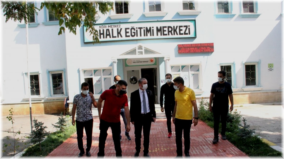 Ağrı Milli Eğitim Müdürü Kökrek’in ziyaretleri