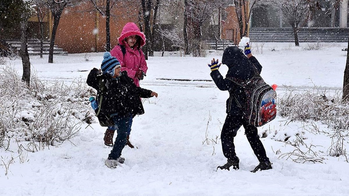 Ağrı'nın iki ilçesinde köy okullarında ve taşımalı eğitime bir gün ara verildi