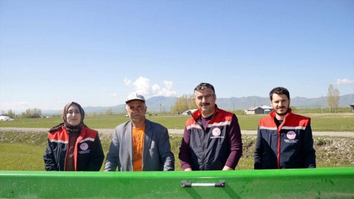 Ağrı'nın verimli ovalarında tohumdan fidana üretim seferberliği