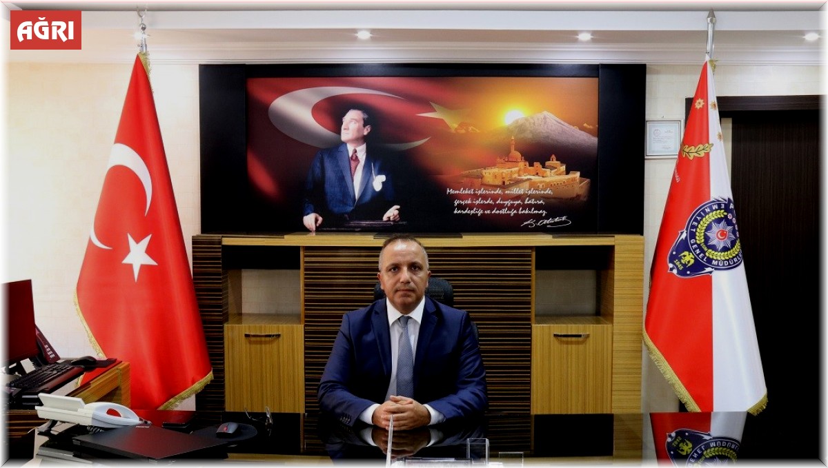 Ağrı'nın yeni emniyet müdürü göreve başladı