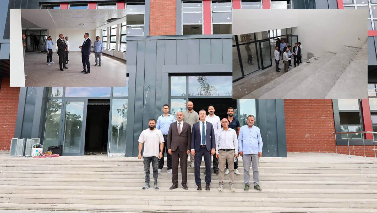 Ağrı'nın Yeni İl Halk Kütüphanesinde Sona Gelindi: 1.500 Kişilik Kütüphane Açılışa Hazırlanıyor