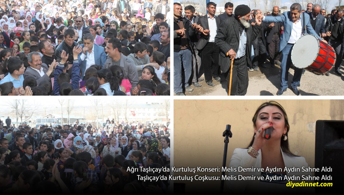 Ağrı Taşlıçay'da Kurtuluş Konseri: Melis Demir ve Aydın Aydın Sahne Aldı