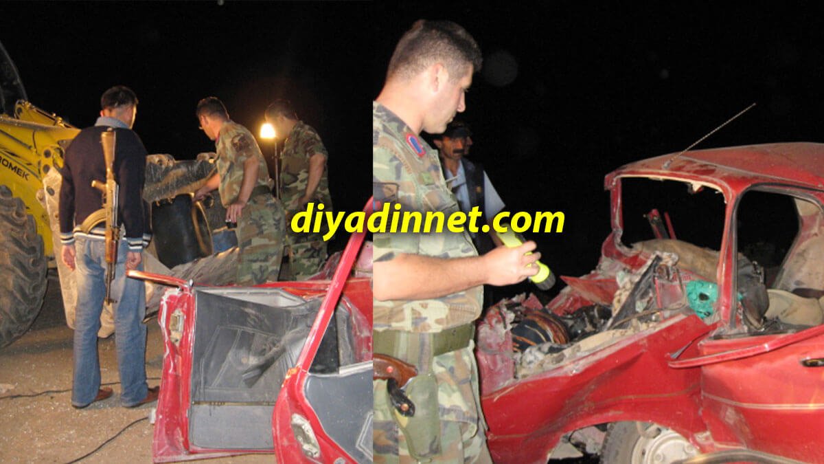 Ağrı Taşlıçay'da otomobil kepçenin altına girdi: 2 kişi öldü, 2 kişi yaralandı