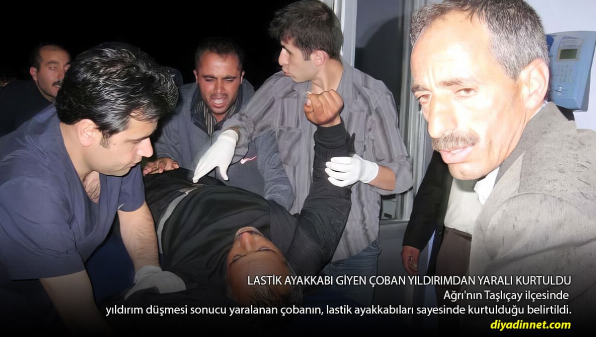 Ağrı Taşlıçay'da Yıldırım Faciası: Çoban Lastik Ayakkabıları Sayesinde Kurtuldu