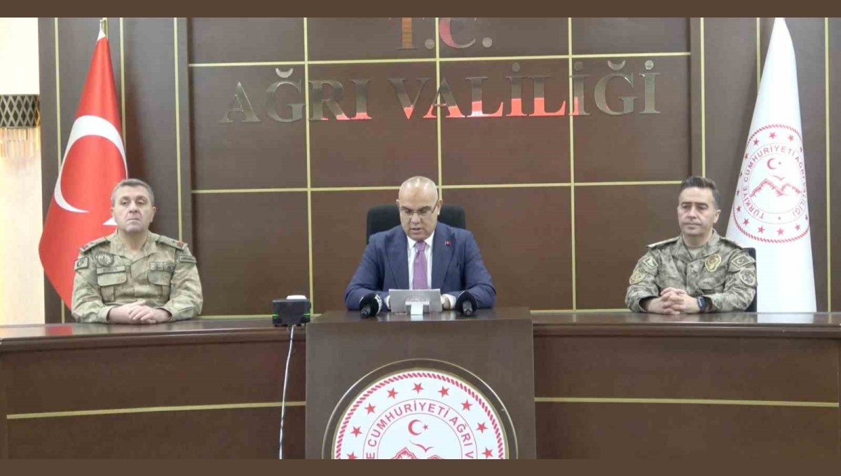 Ağrı Valisi Koç: "Devletin gücü ve kararlılığı her şartta sahadadır