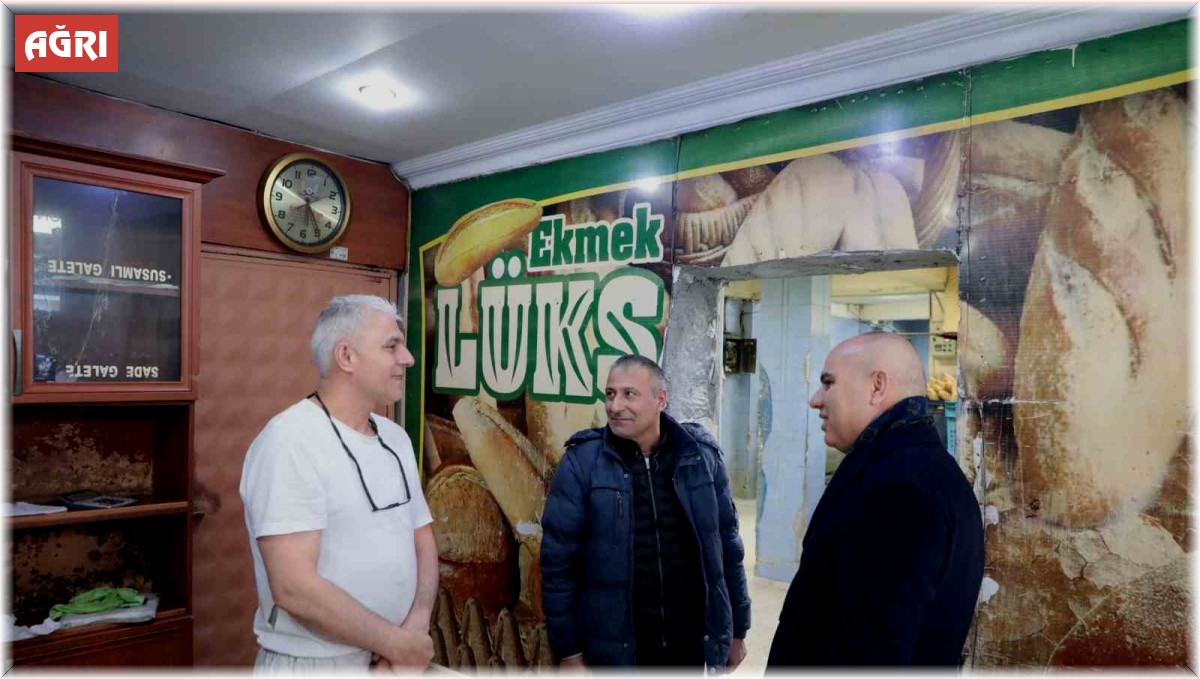 Ağrı Valisi Koç, esnaf ve vatandaşlarla buluştu