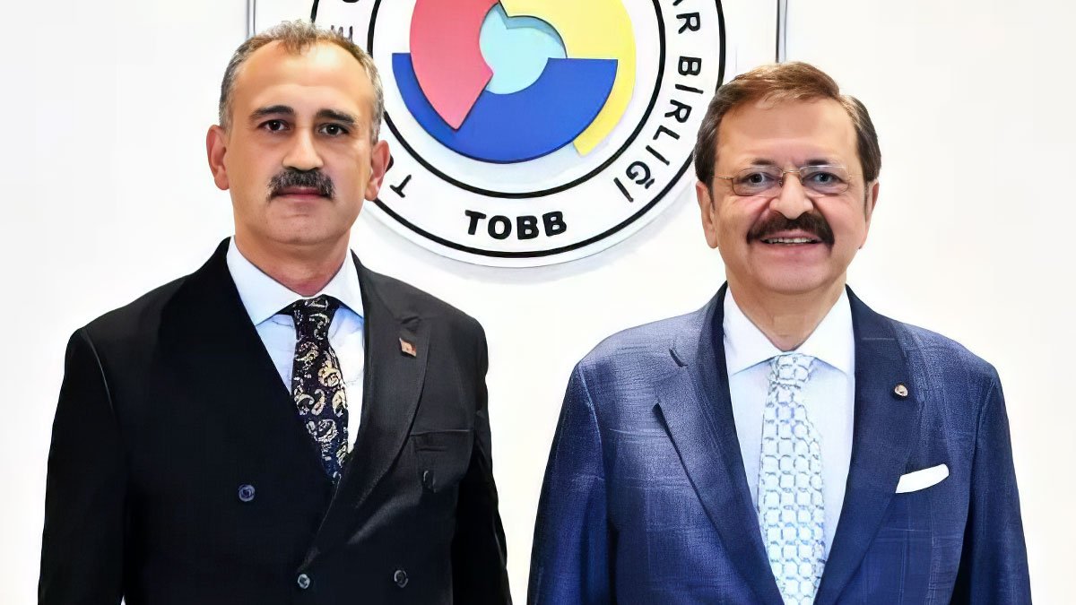 Ağrı Valisi "Önder Bozkurt" ile TOBB Başkanı Rifat Hisarcıklıoğlu Bir Araya Geldi